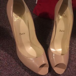 Peep Toe Louboutin